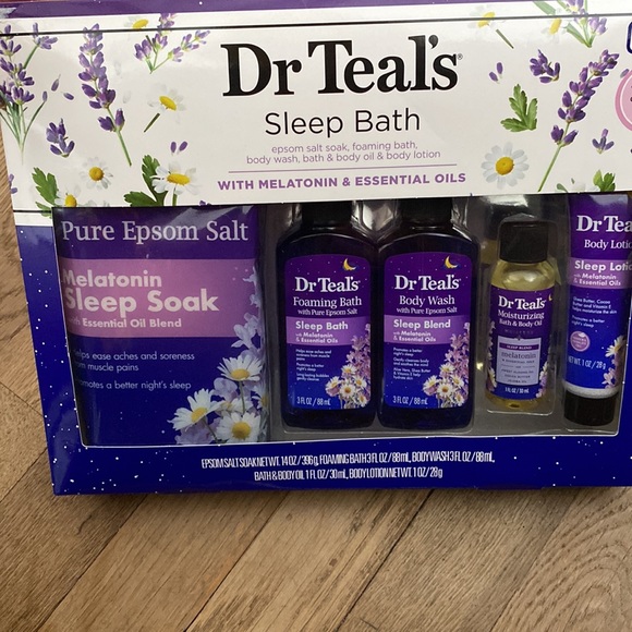 Dr Teal’s Bath & Body New Dr Teals Sleep Bath 5 Piece Gift Set